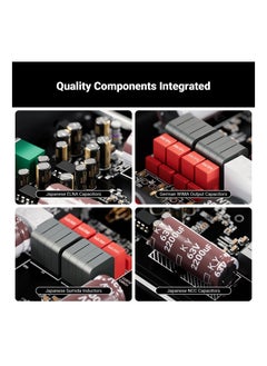 SYOSI Audio V3 Stereo Amplifier 2 Channel,HIFI Audio Component Amplifier 300 Watts x2 Power TPA3255 Class D Mini Component Stereo Audio for Passive Bookshelf Tower Speakers Desktop Home Theater  - Image 3