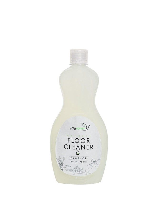 PLAVAM - Camphor Surface and Floor Cleaner (750 ml) | Natural | Organic| Herbal | Non - toxic | Skin friendly, Baby Safe & Pet Friendly | Removes Stains | Calming Fragrance - Image 1