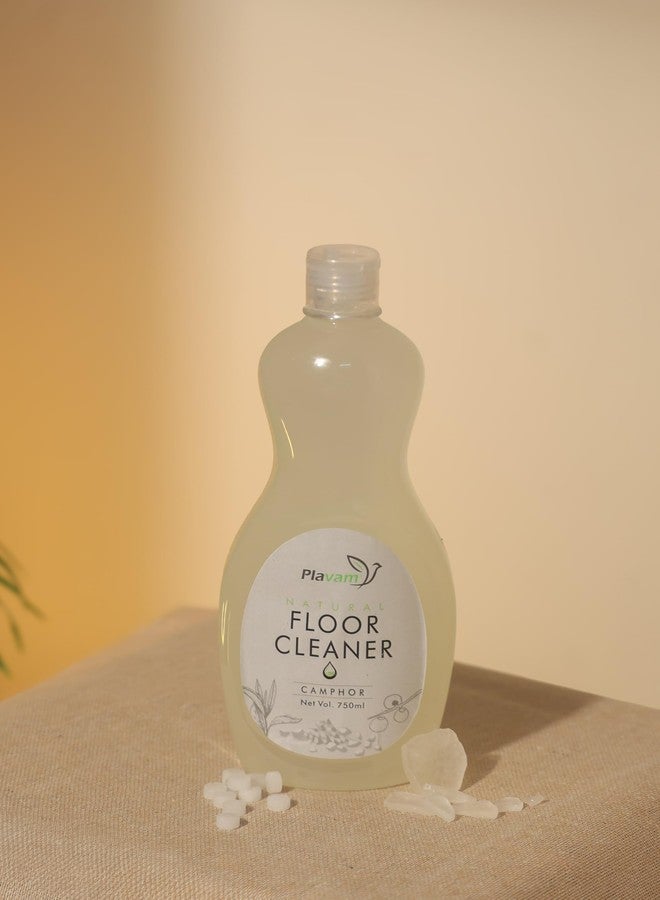 PLAVAM - Camphor Surface and Floor Cleaner (750 ml) | Natural | Organic| Herbal | Non - toxic | Skin friendly, Baby Safe & Pet Friendly | Removes Stains | Calming Fragrance - Image 4