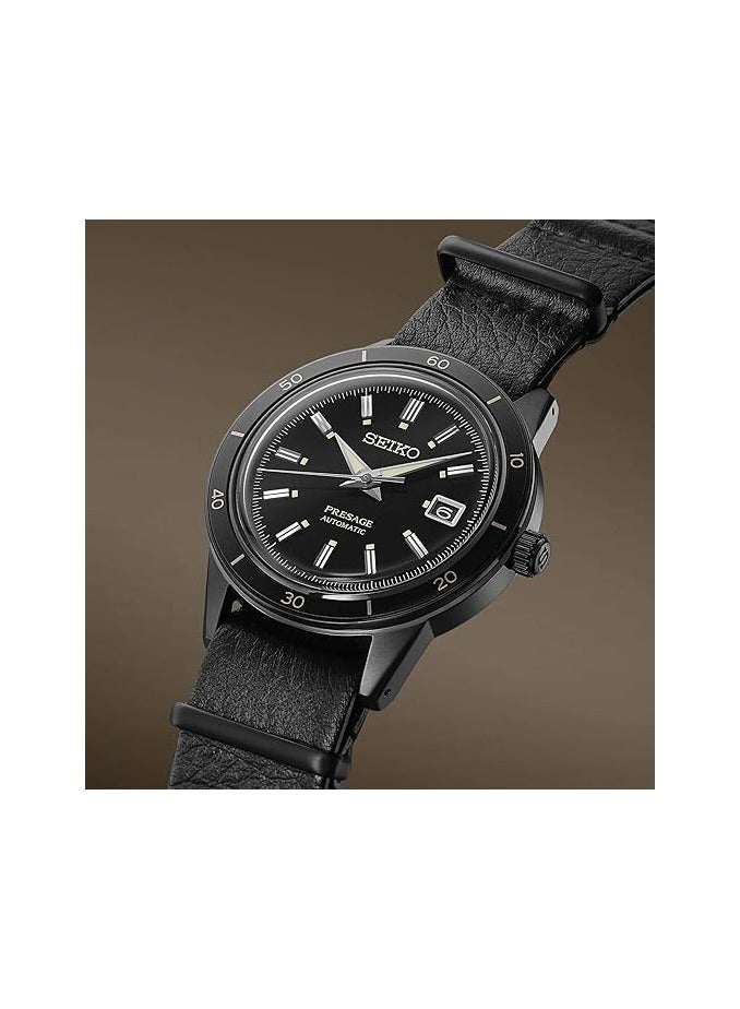 سيكو Seiko Presage SRPH95J1 Presage - Style 60s 'Stealth' Watch - Image 2
