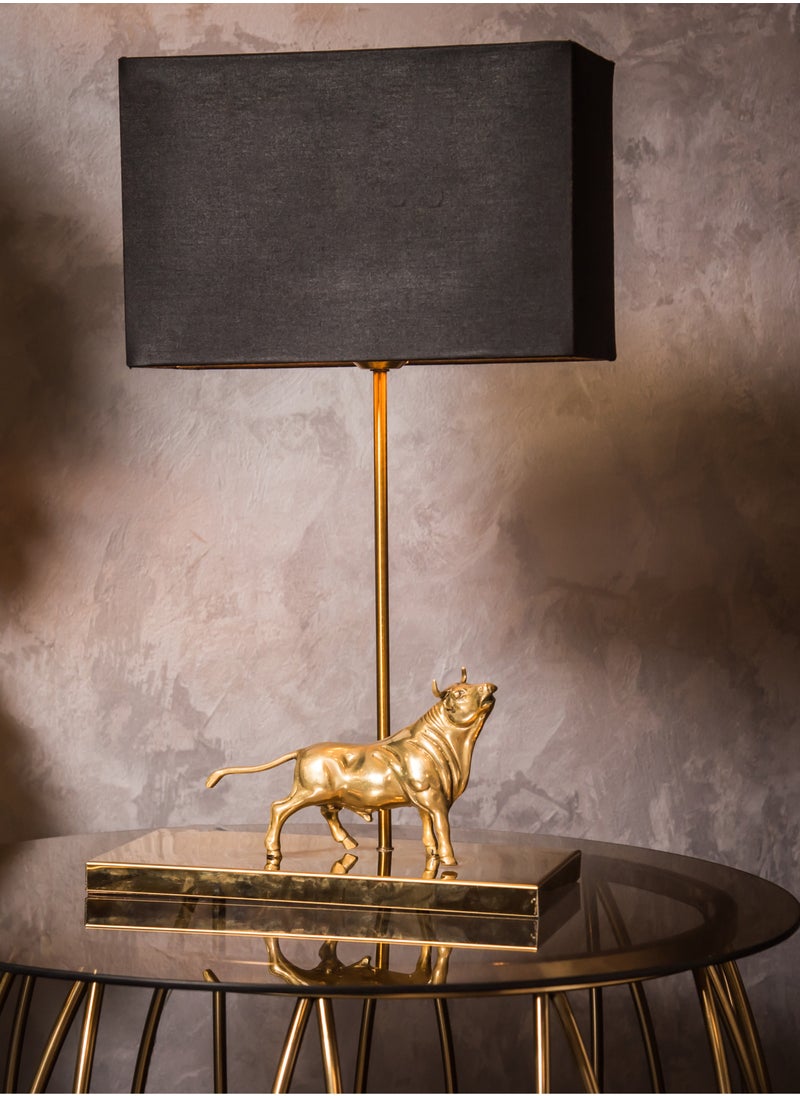Golden Bull Table Lamp