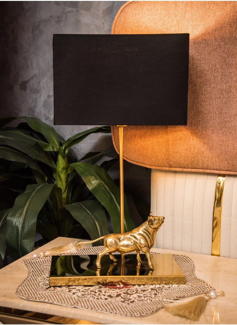 Golden Bull Table Lamp