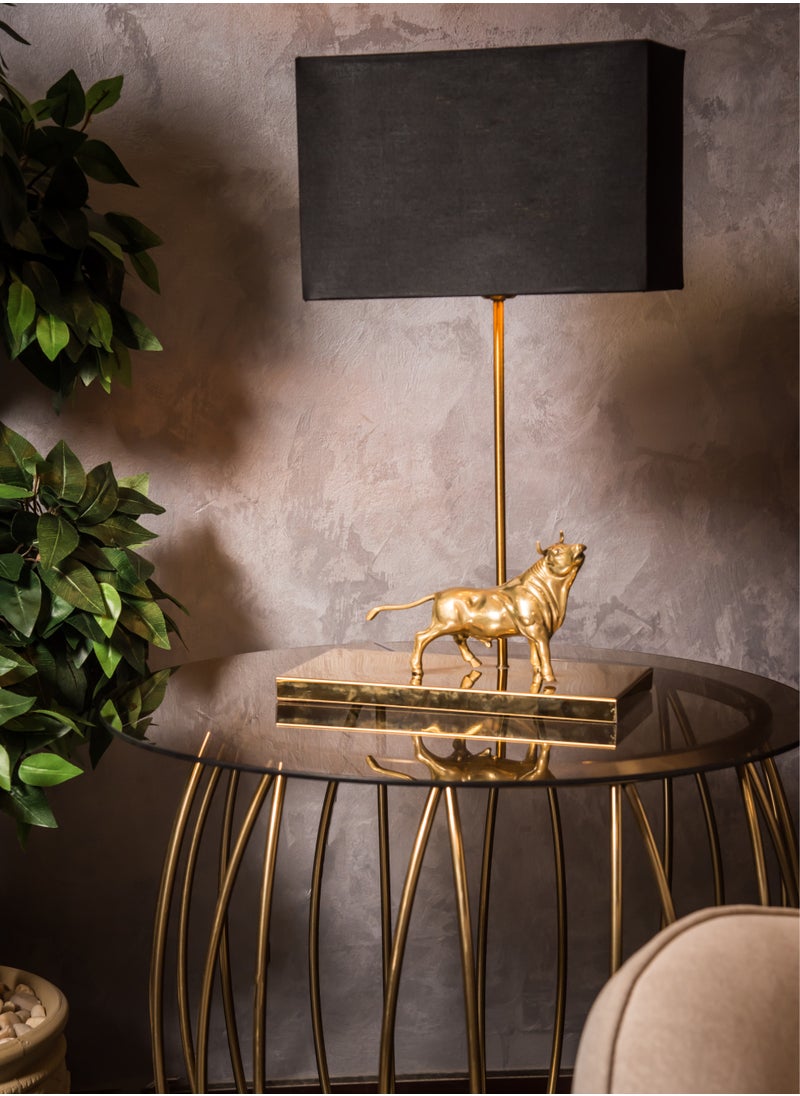 Golden Bull Table Lamp