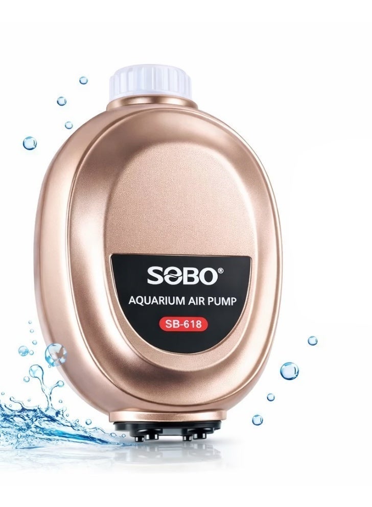 SOBO Electronic Oxygen Pump - 2 Ports (Dual-heads) - Image 1