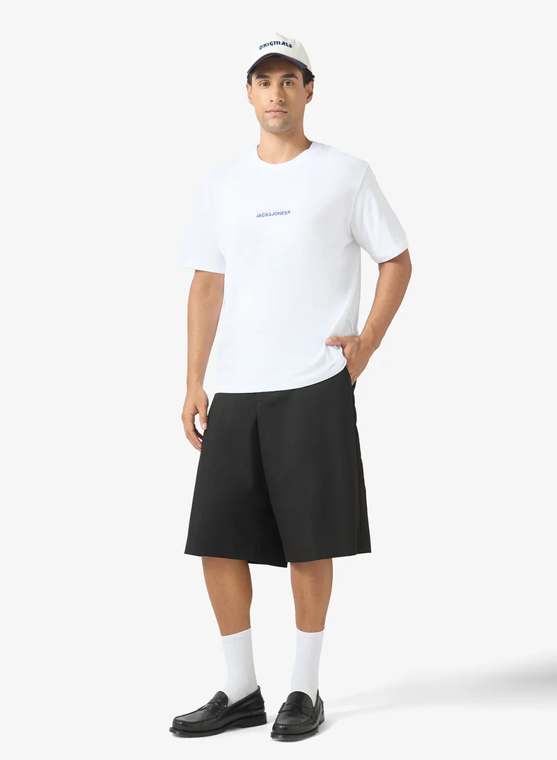 JACK & JONES  Casual Relaxed Fit Crew Neck T-Shirt for Men | Best Price UAE
