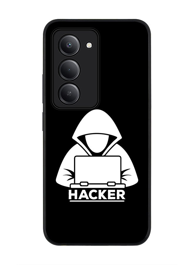 Stylizedd For Xiaomi Redmi 15 5G Case,Slim fit Camera Protection, Shockproof Thin Phone cover  - Hacker - Image 1