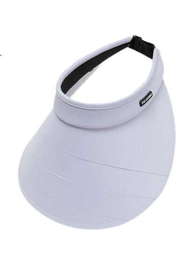 Vvc Sun Protection Hat Women'S Foldable Summer Uv Protection Sun Hat Outdoor Cycling Sunshade Hat Fengxin Purple One Size - Image 3