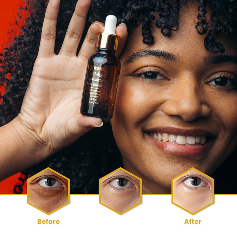OMIC LIGHTEN-UP سيروم تفتيح البشرة OMIC، 1 أونصة سائلة / 30 مل، للوجه، الإبطين، اليدين، الركبتين والجسم، مع زيت الأركان وزبدة الشيا - Image 4