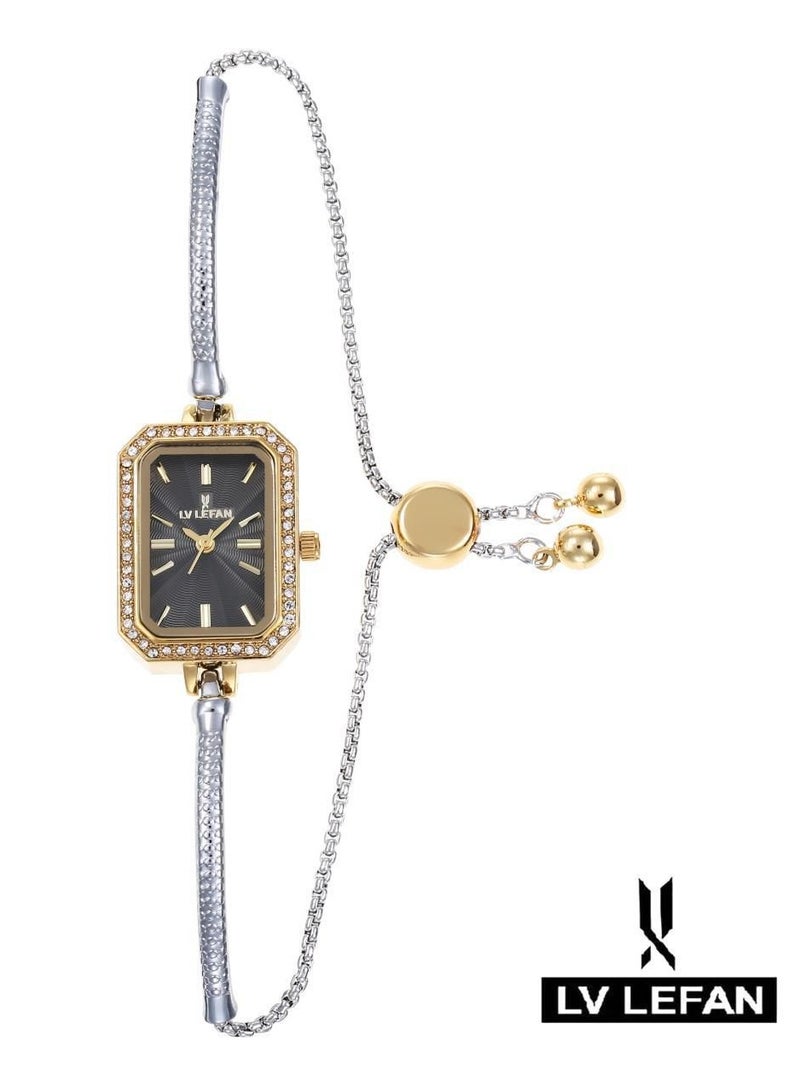 ساعه نسائيه من لف ليفان جديده وجذابه