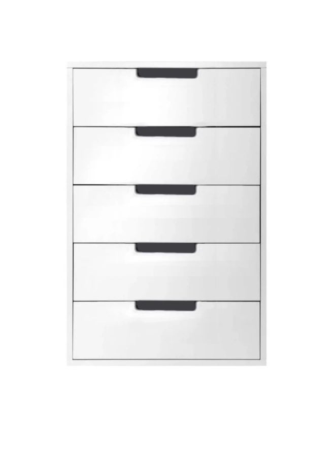 Drawer Unit 5 Drawer - 70 * 40 * 40 - White - Image 2