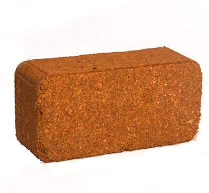 SMOKB Cocopeat Cocopit Block 650 Grams for Garden- Expands to 4 Kg Powder - Image 1