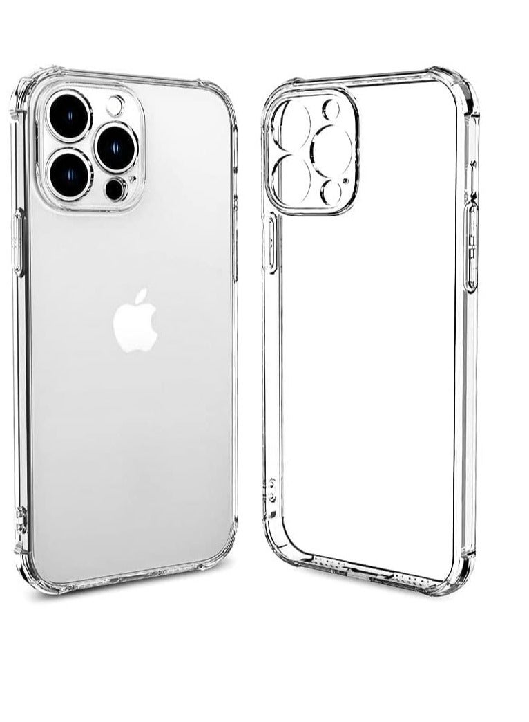 Back cover crystal clear silicone anti-shock for mobile iPhone 12 Pro Max - Image 5