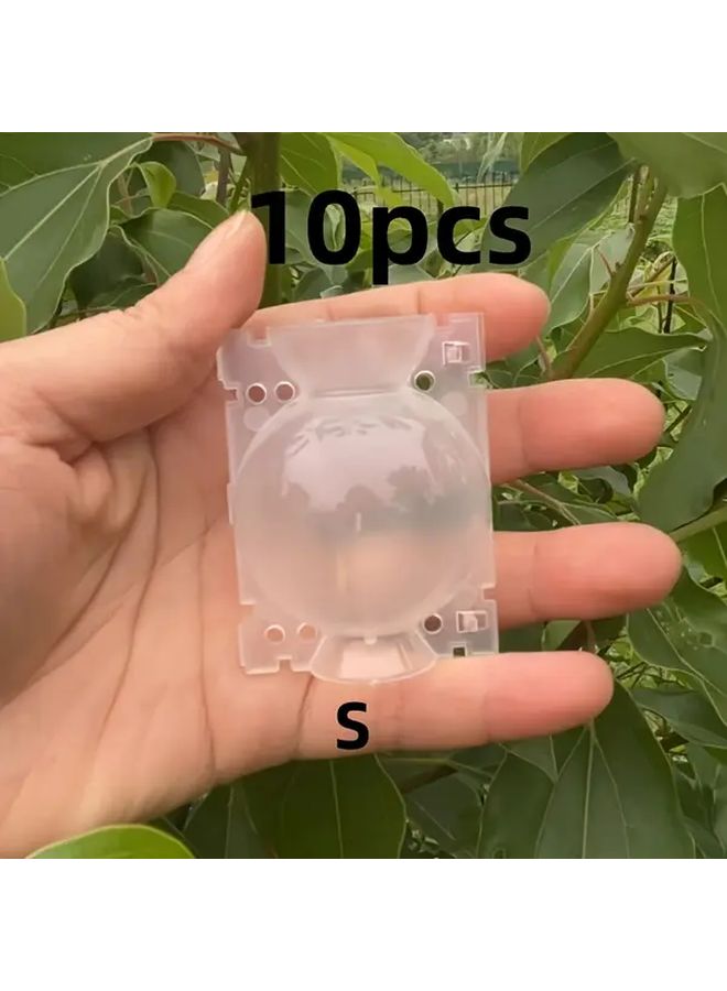 10 قطعة صناديق شفافة لتكاثر النباتات حاويات عقل بلاستيكية عالية الضغط للتطعيم - Image 1