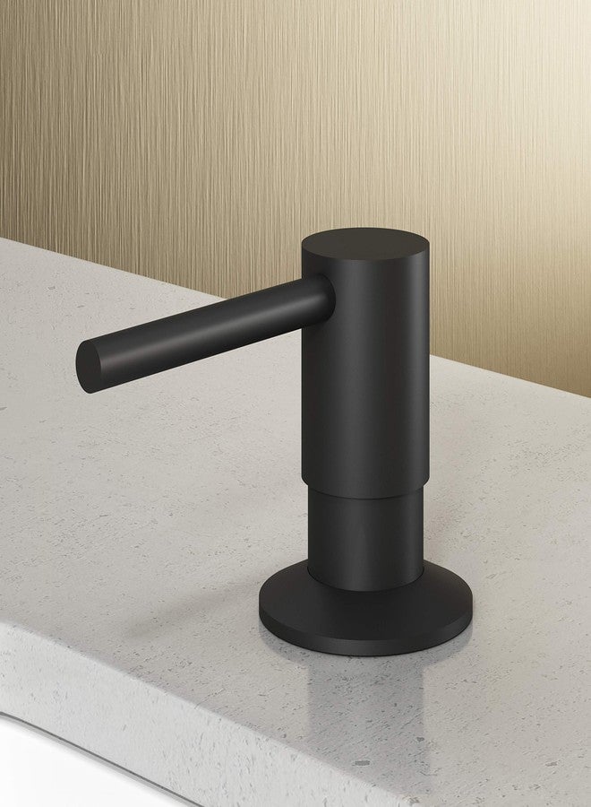 VIGO Bolton 10 oz. Kitchen Soap Dispenser in Matte Black - VGSD005MB - Image 2