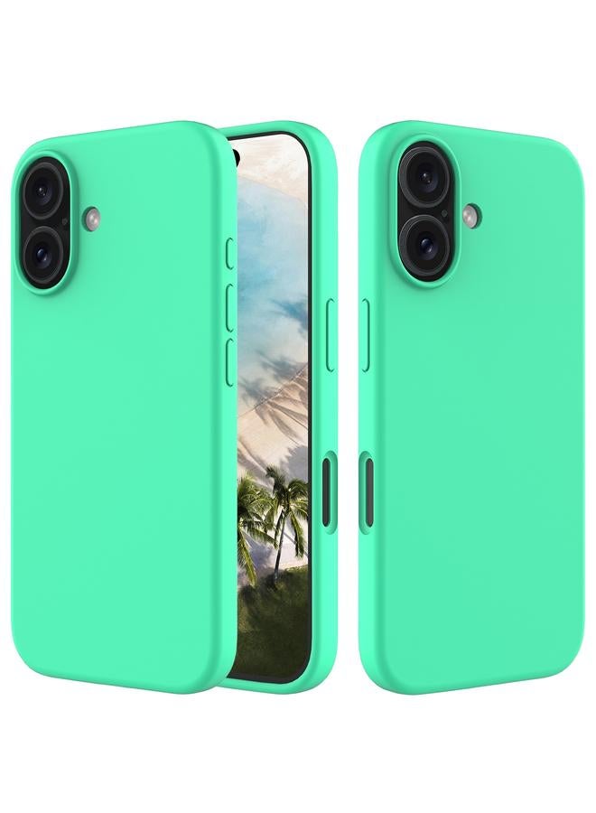 S-TOP Case For iPhone 16 Plus Solid Color Silicone Phone Case - Image 1