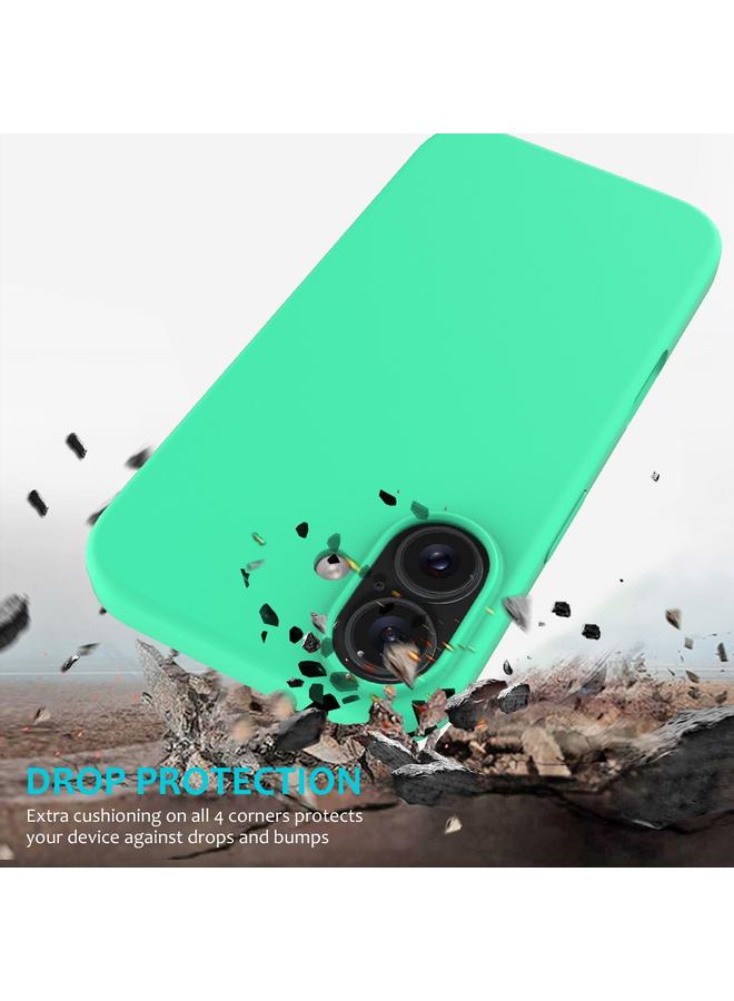 S-TOP Case For iPhone 16 Plus Solid Color Silicone Phone Case - Image 3