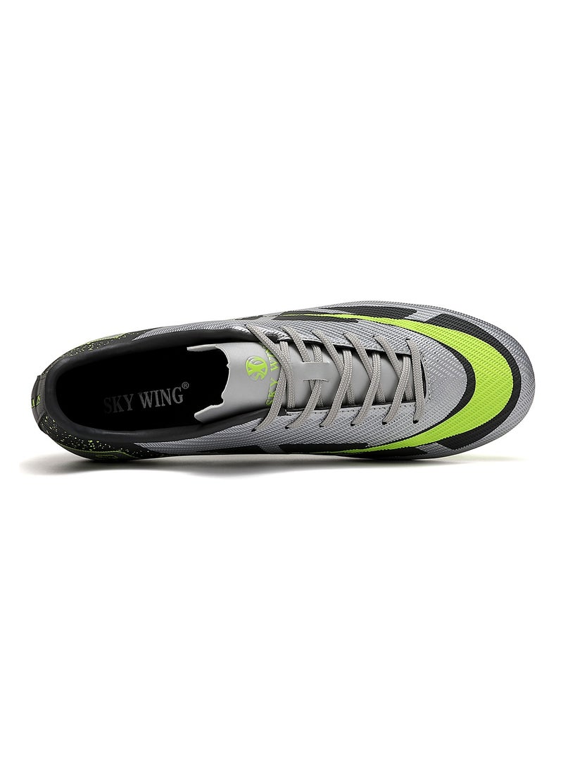 SKY WING SKY WING Football Cleats Unisex And Kid,Indoor Outdoor Low Top Soccer Shoes For Men And Women And Kid Lightweight Shock Resistant Training Boots Professional Turf Shoes Sport Athletic Ground Football Boots  - Image 5