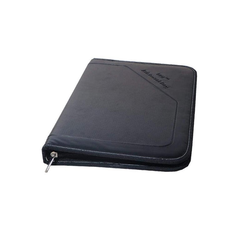 Jeyang PU Leather Multipurpose 24 File Sleeve A4 Professional Files and Folders to Store Certificate, Legal Size Documents for Home, Office, School (Black) - Image 4
