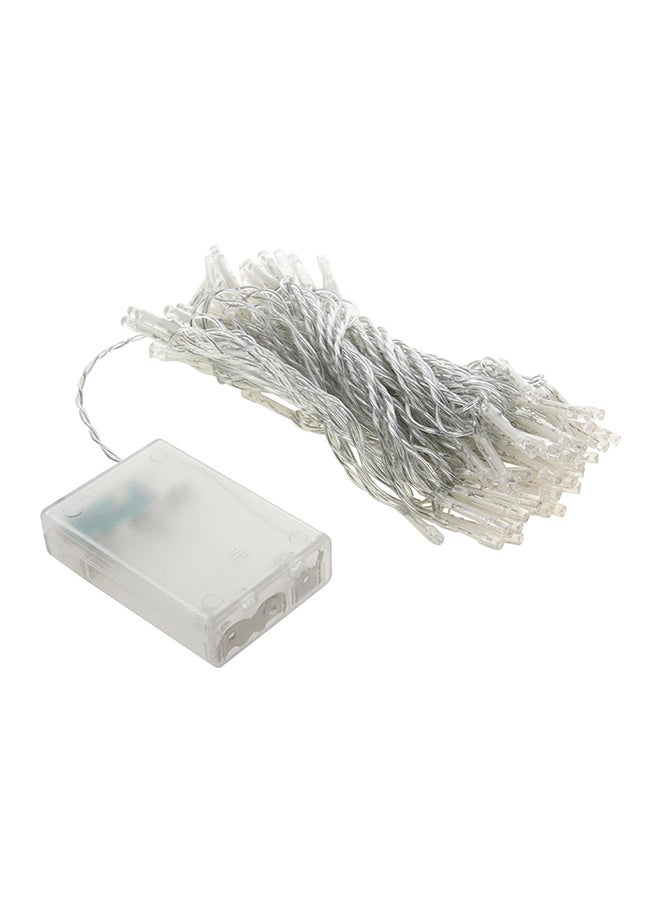 Loquat 80 LED String Light With Battery Powered Yellow 17x8x6centimeter - Image 1