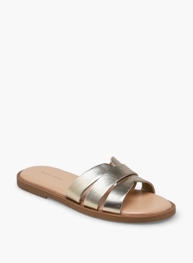 Flora Bella By Shoexpress Flora Bella Girls Slip-On Flat Sandals - Image 2