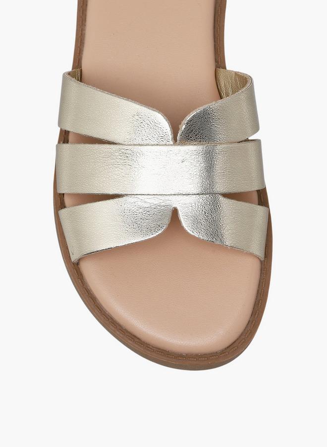 Flora Bella By Shoexpress Flora Bella Girls Slip-On Flat Sandals - Image 4