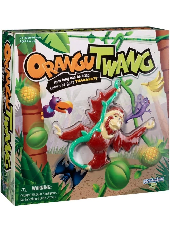 PlayMonster Orangutwang Kids Game - How Long Can He Hang Before He Goes Twaaang?! - Image 1
