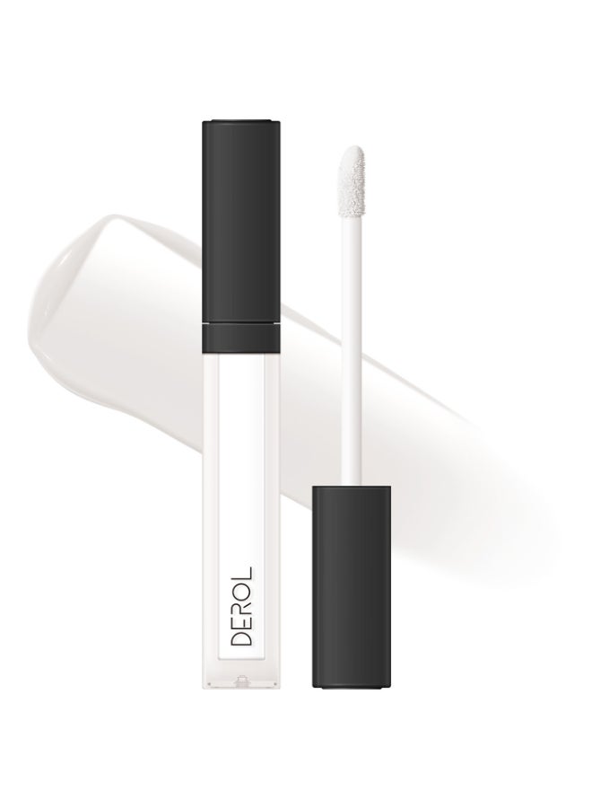 DEROL Face Concealer Foundation, Color Corrector, Face Liquid Concealer Pencil Covering Spots And Acne Marks Eye Concealer Cream Dark Circles Natural Makeup Foundation (01# snow)  - Image 4