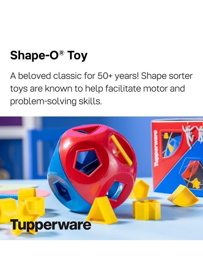 Tupperware Brand Shape-O Toy - BPA Free - Shape-O Sorter Toy for Babies & Toddlers Ages 12 Months & Up - Promotes Motor & Problem-Solving Skills - Image 2