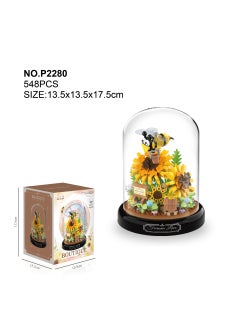 Mini Particle Building Blocks Insect Simulation Eternal Flower Puzzle Toy P2280 · Bee Flying