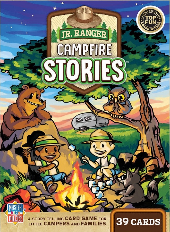 MasterPieces Jr Ranger - Campfire Stories Kids Card Game - Image 1