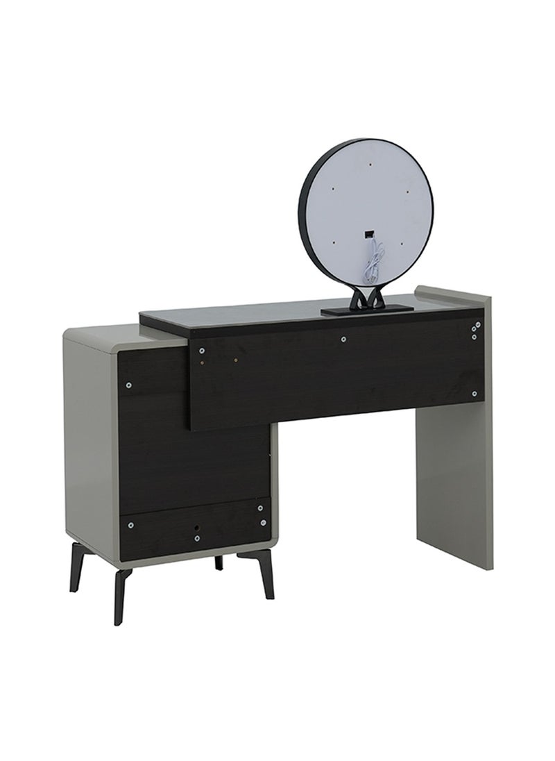ROYALOAK Royaloak Houston Dresser | MDF Construction | 3 Drawers | High-Gloss Finish | Modern Design | Durable & Long-lasting | Easy to Clean | Dressing Table  - Image 4