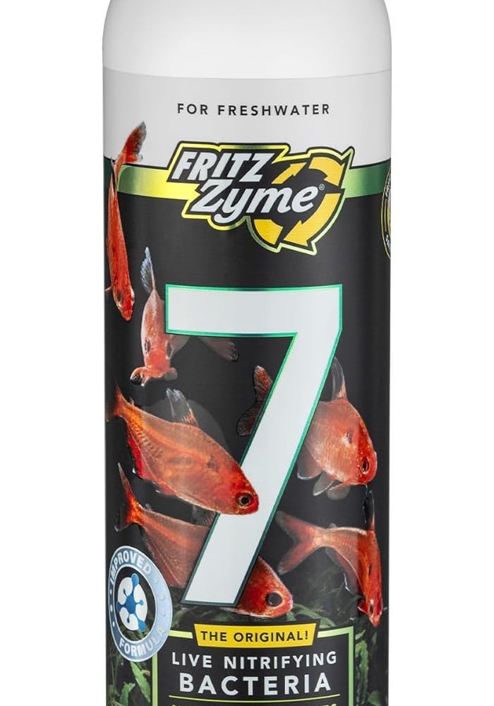 Fritz Aquatics FritzZyme 7 Live Nitrifying Bacteria for Freshwater Fish - 16 Ounce - Image 1