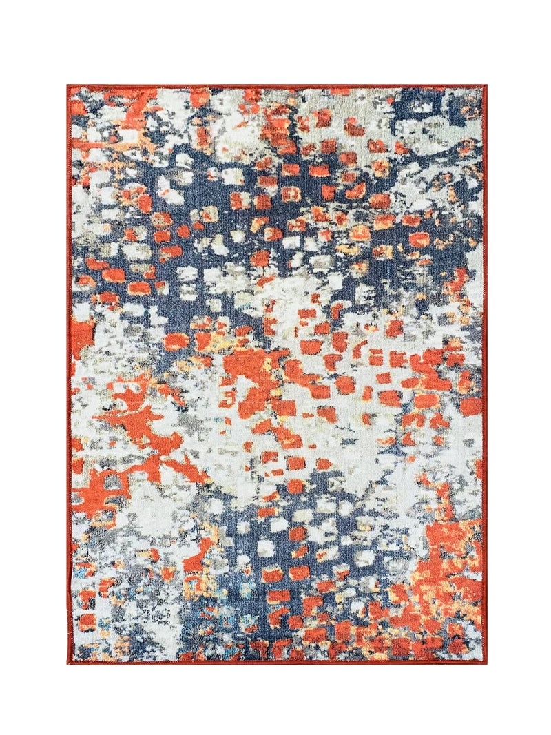 Status Contract STATUS Multi Printed Vintage Persian Carpet Rug Runner for Bedroom/Living Area/Home with Anti Slip Backing (421, 3 x 5) - Image 4