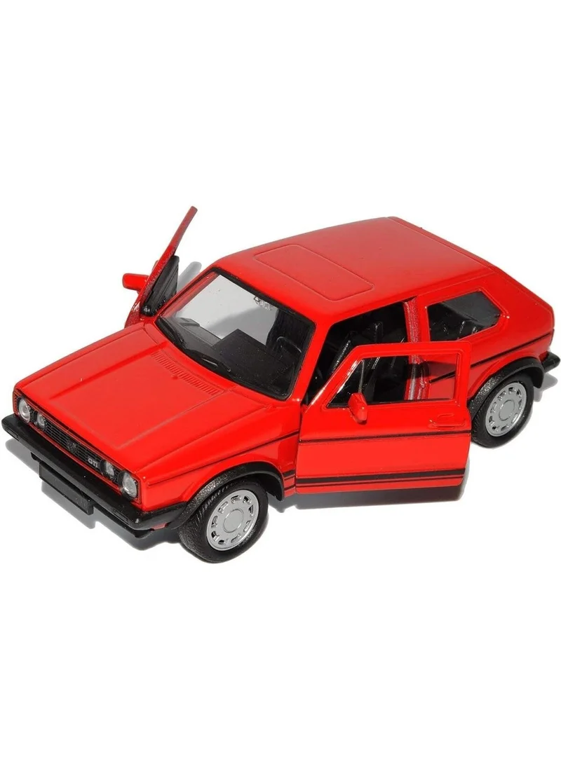 توبروك ستور Volkswagen Golf Gti Mk1 Classic Car 1:34 Scale Model Opening Doors Licensed Product Red