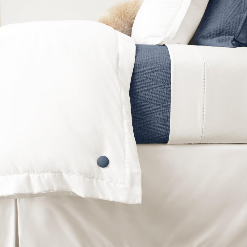 Primpins Primpins Duvet Clips - Classic Linen - 20 Colors Available - Double Sided Pin Fasteners - Prevents Comforter from Shifting in Cover (Set of 8, Cadet)  - Image 2