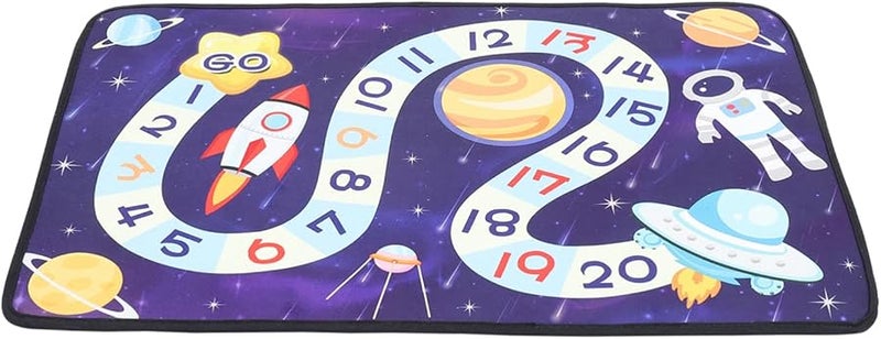 سجادة الزحف السميكة للرسوم المتحركة لتطوير دماغ الأطفال والتعليم المبكر - Image 2