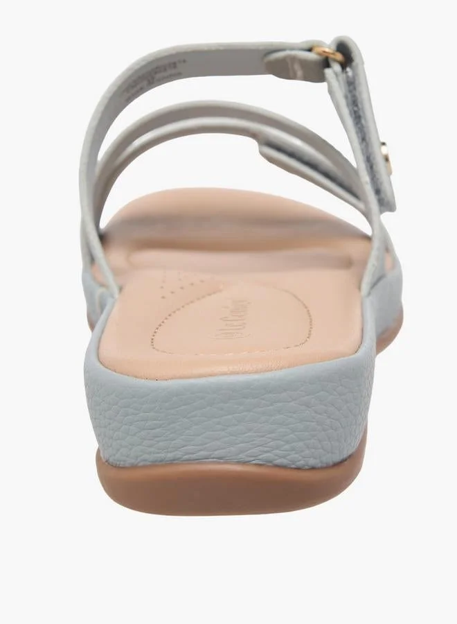 Le Confort BLUE Women Textured Comfort Sandals for Women | Best Price UAE