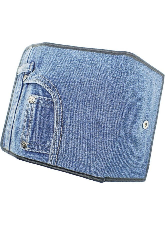 Bijoux De Ja Small Trifold Money Coin Id Window Card Holder Organizer Compact Wallet Purse For Women - Image 3