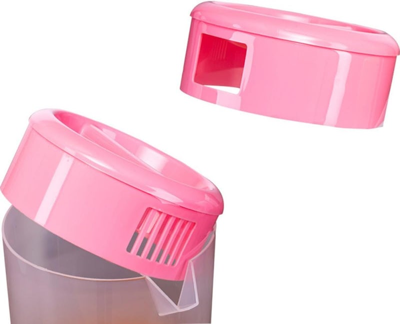 Large Capacity Plastic Beverage Pitcher with Lid 4000Ml Measuring Water Pitcher Sturdy Cold Drink Jug for Juice Lemonade and Iced Tea Serving - Image 4