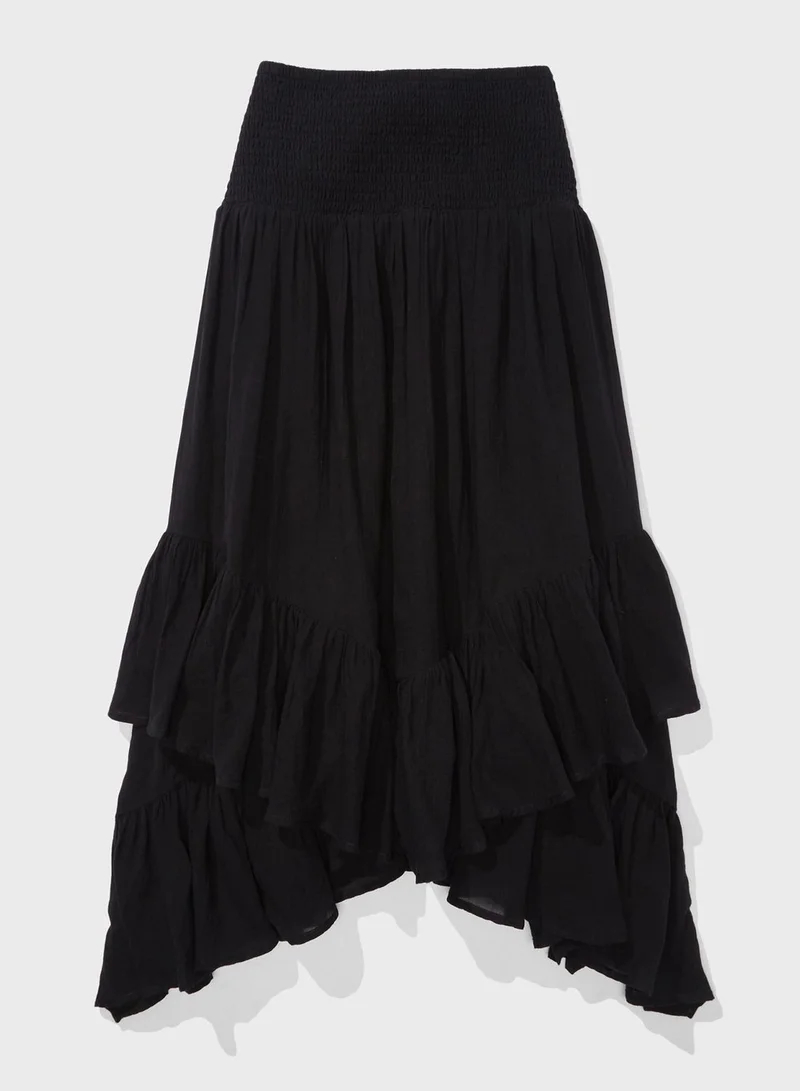 امريكان ايجل High Low Midi Skirt