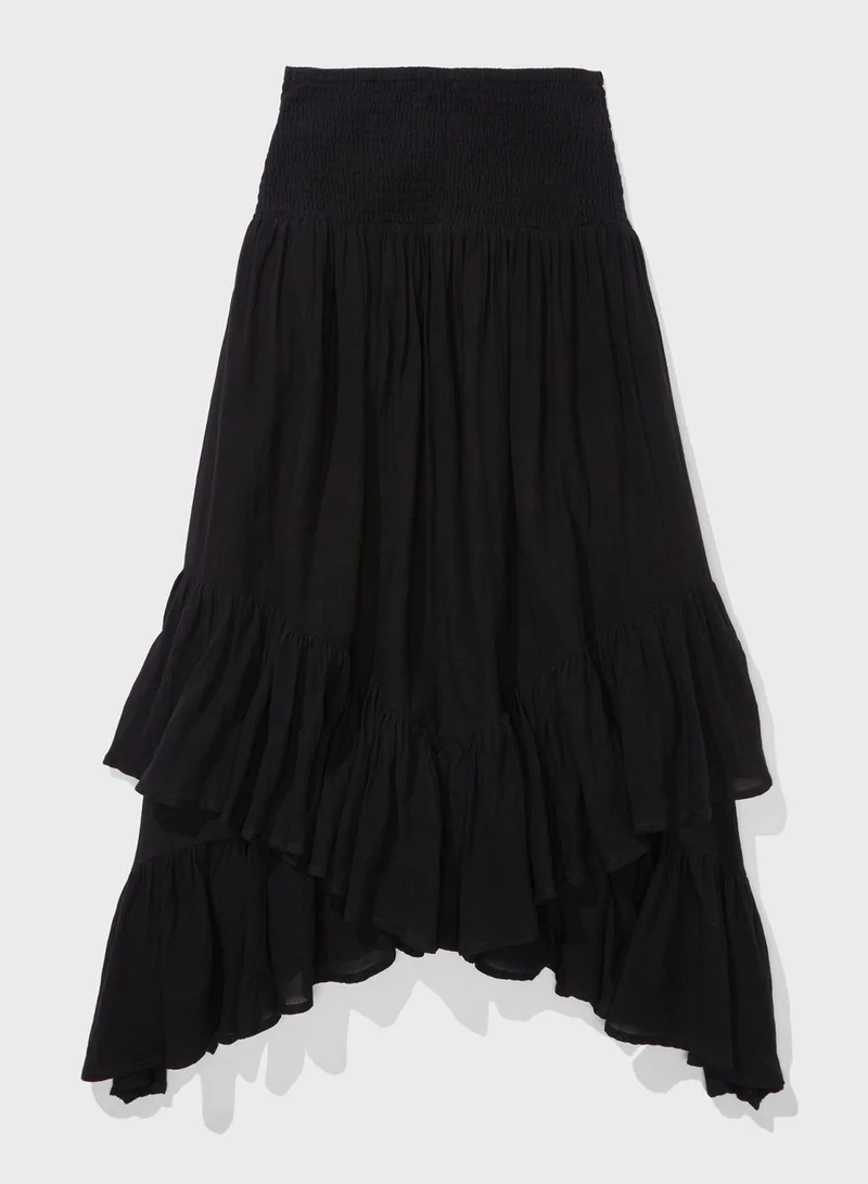 امريكان ايجل High Low Midi Skirt