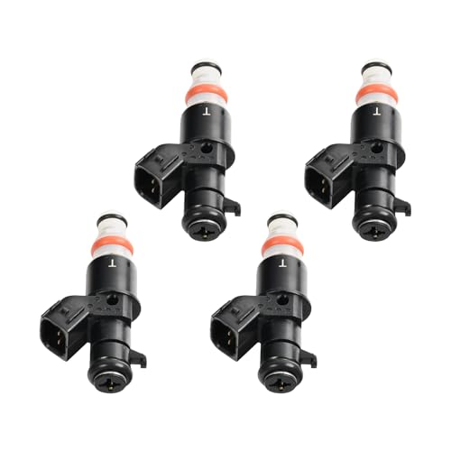BIGREAT 16450RAAA01, 16450RADL61 4PCS Fuel Injectors Compatible with Honda CR-V CRV 2005-2009, Accord 2003-2007, Element 2003-2011 & Acura RSX 2005-2006, 2.0L 2.4L - Image 1