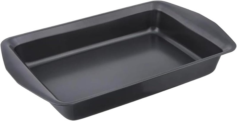 Carbon Steel Baking Tray, 38cm * 22cm, Non-Stick, Roasting Tray, Deep, Dishwasher Safe, Includes Handle, Sheet Pan, Multi-Size Oven Trays