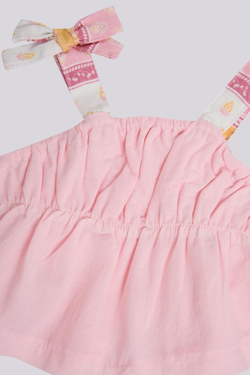 Layette Bg Store Baby Girl Pink Blouse - Image 3