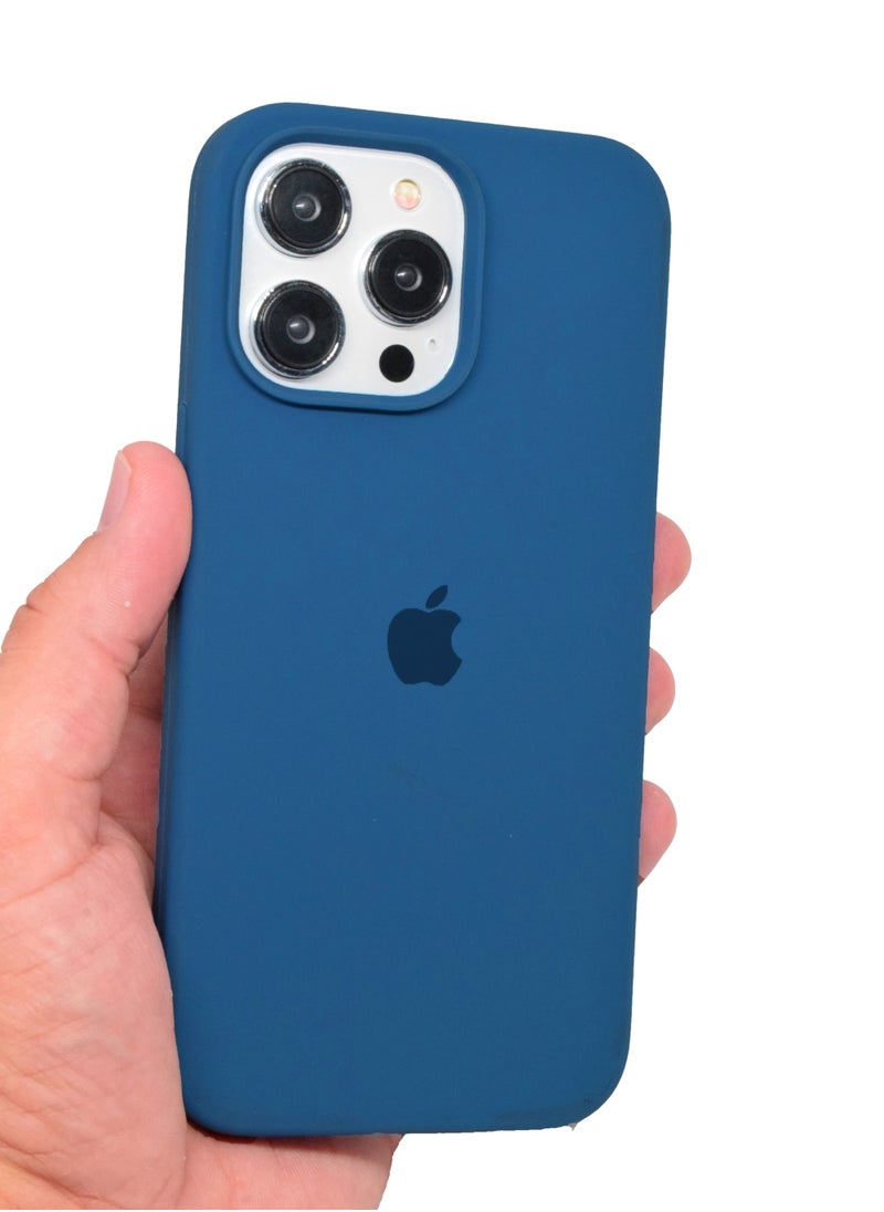 BORTONY - iPhone 13 Pro Max Case Liquid Silicone Anti Scratch Anti Fingerprint Soft Silky Touch Shockproof Protective Cover for Apple iPhone 13 Pro Max - Image 1