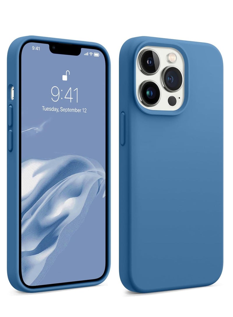 BORTONY iPhone 13 Pro Max Case Liquid Silicone Anti Scratch Anti Fingerprint Soft Silky Touch Shockproof Protective Cover for Apple iPhone 13 Pro Max  - Image 1