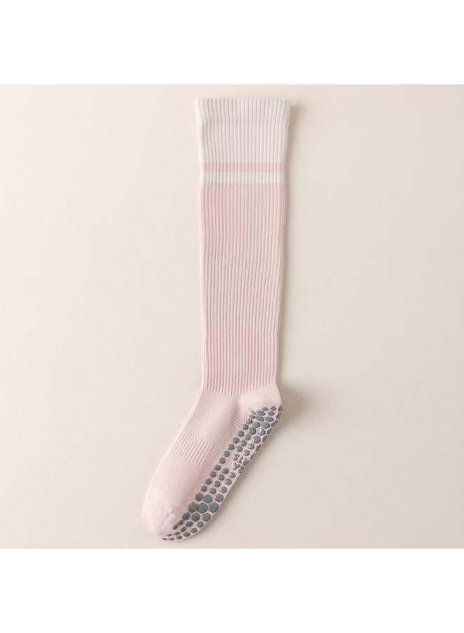 Bluejw Color Matching Yoga Calf Socks Professional Non-slip Pilates Pressure Sports Socks Children Spring And Autumn Fitness Dance Stockings - Image 1