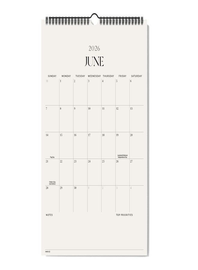 Jotsome Wall Calendar 2026-2027, Large Monthly Wall Calendar From Now to June 2027 11x17 inch for Home and Office, Easy Planning, Gift for the Holidays - Image 1