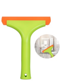 Lemon Shower Squeegee for Glass Doors, Small Squeegee for Shower Glass, Streak Free Silicone Squeegee for Window Cleaning, Bathroom, Mirror, Tiles and Car Window, Windshield  - Image 1