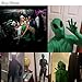 VSVO Full Body Zentai Solid Color Costume Bodysuit Lime Green Small - Image 3